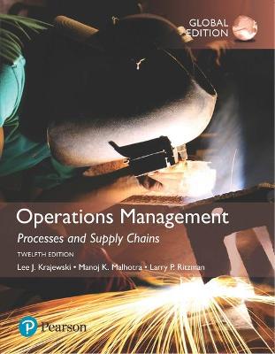 Tallinna Tehnikakõrgkool - Lee J. Krajewski Operations Management - raamatu kaanefoto