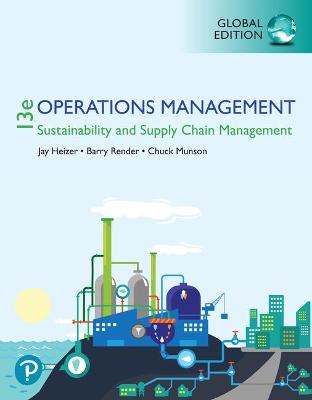 Tallinna Tehnikakõrgkool - Jay Heizer, Barry Render, Chuck Munson Operations Management - raamatu kaanefoto