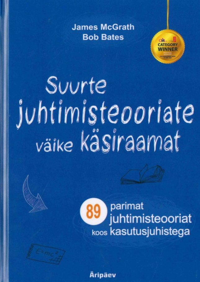 Tallinna Tehnikakõrgkool - James McGrath Suurte juhtimisteooriate väike käsiraamat - raamatu kaanefoto