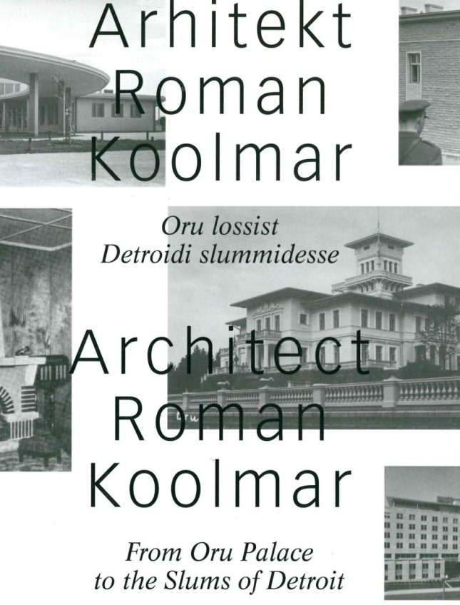 Tallinna Tehnikakõrgkool - Arhitekt Roman Koolmar - raamatu kaanefoto