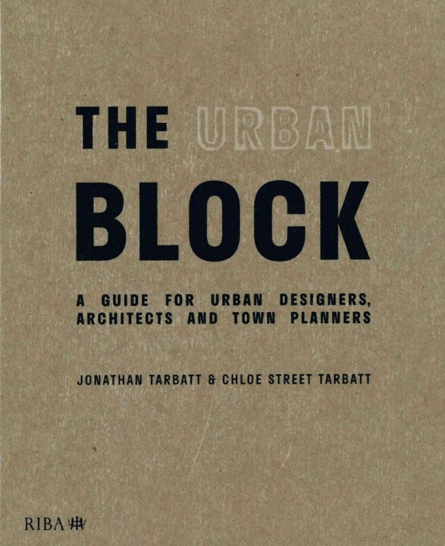 Tallinna Tehnikakõrgkool - Jonathan Tarbatt The Urban Block - raamatu kaanefoto