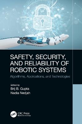 Tallinna Tehnikakõrgkool - Safety, security, and reliability of robotic systems - raamatu kaanefoto