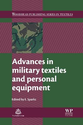 Tallinna Tehnikakõrgkool - Advances in military textiles and personal equipment - raamatu kaanefoto