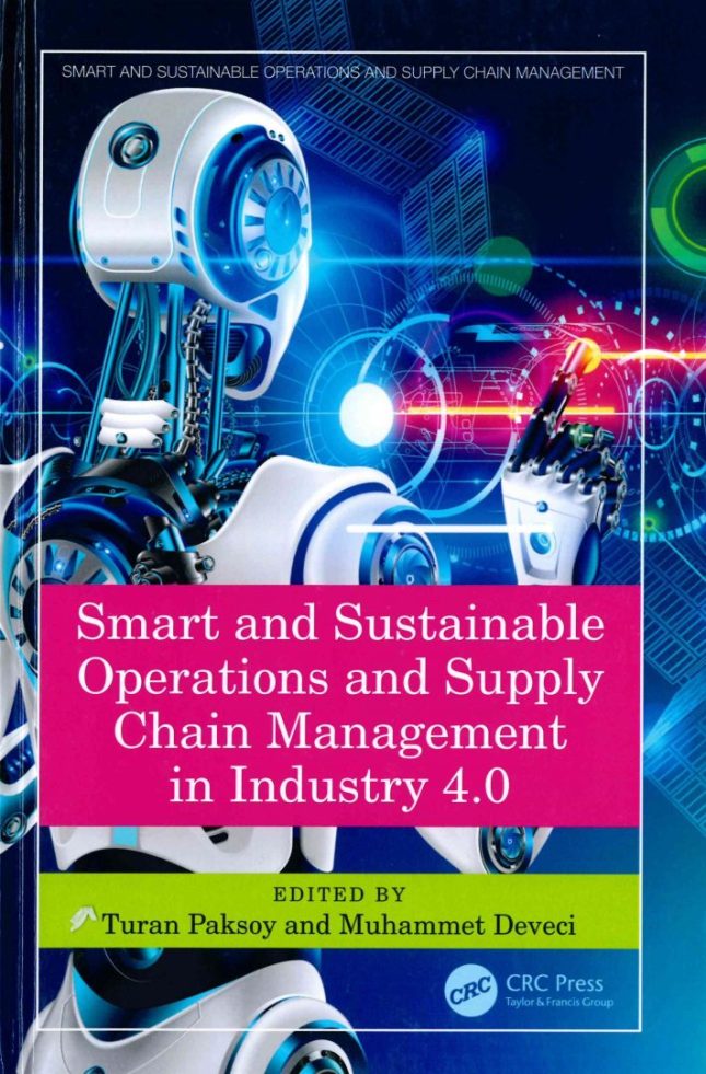 Tallinna Tehnikakõrgkool - Smart and sustainable operations and supply chain management in industry 4.0 – raamatu kaanefoto