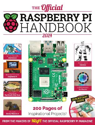 Tallinna Tehnikakõrgkool - The official Raspberry PI Handbook 2023 - raamatu kaanefoto