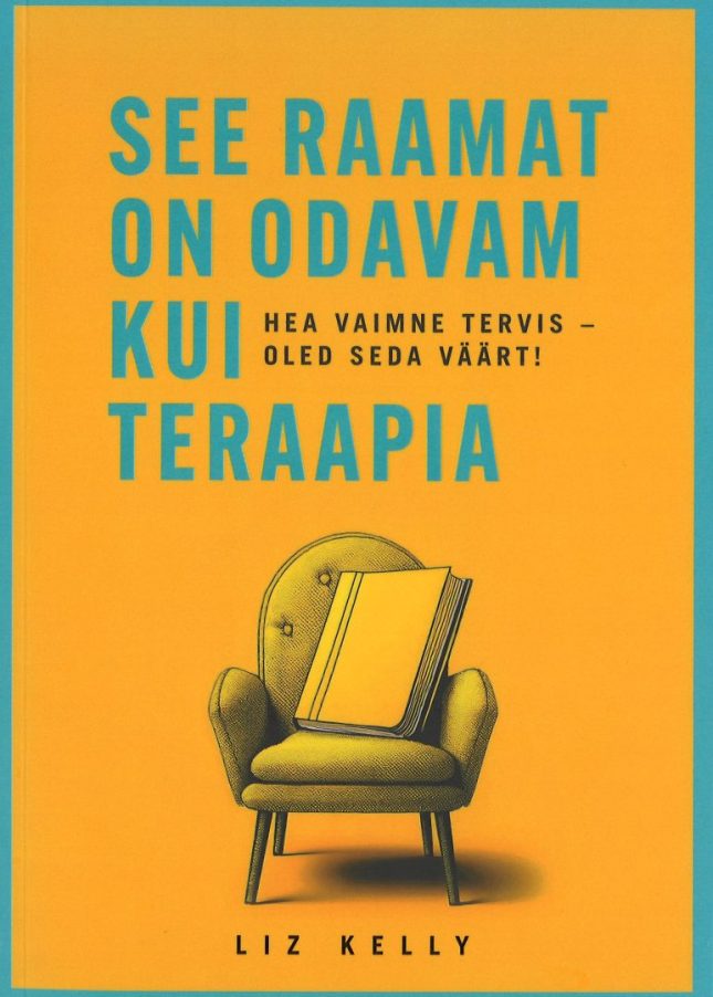Tallinna Tehnikakõrgkooli - Liz Kelly see raamat on odavam kui teraapia - raamatu kaanefoto