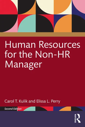 Tallinna Tehnikakõrgkool - Carol T. Kulik, Elissa L. Perry human resources for the non-HR manager - raamatu kaanefoto