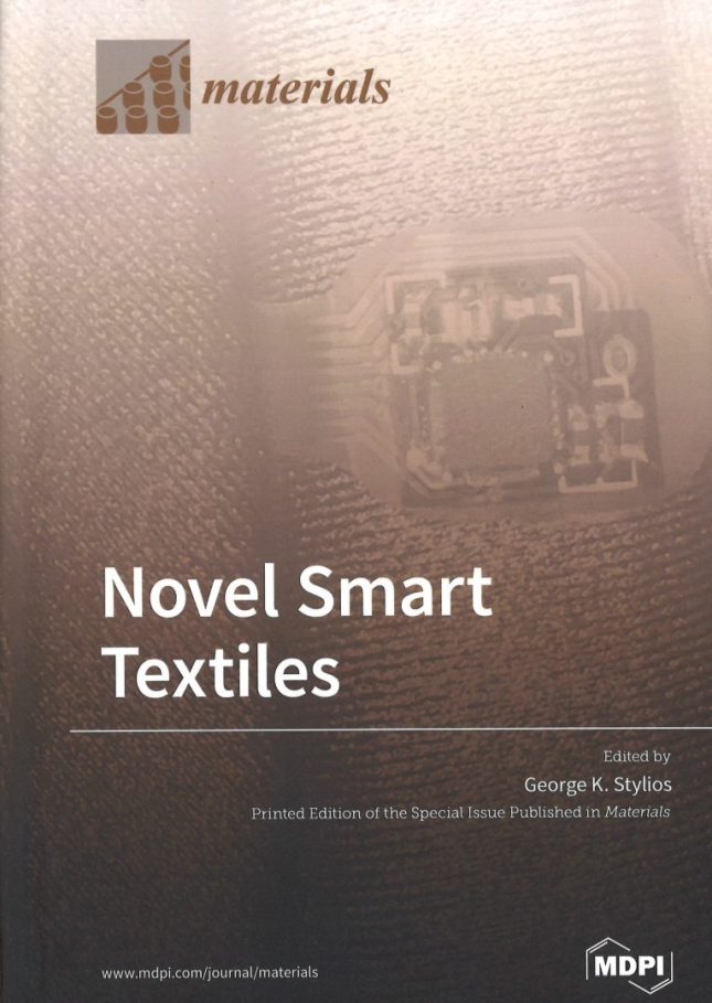 Tallinna Tehnikakõrgkool - Novel Smart Textiles - raamatu kaanefoto