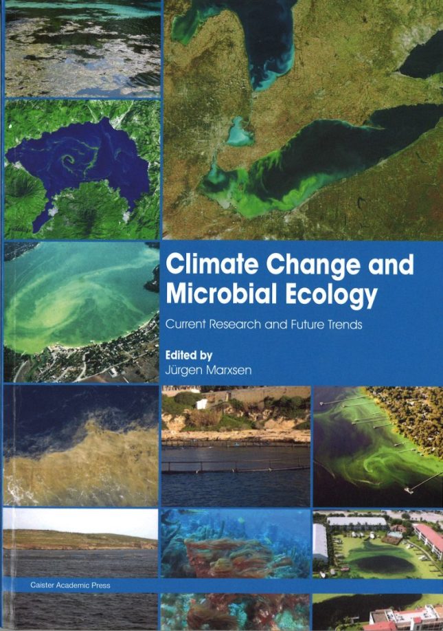 Tallinna Tehnikakõrgkool - Climate Change and Microbial Ecology - raamatu kaanefoto