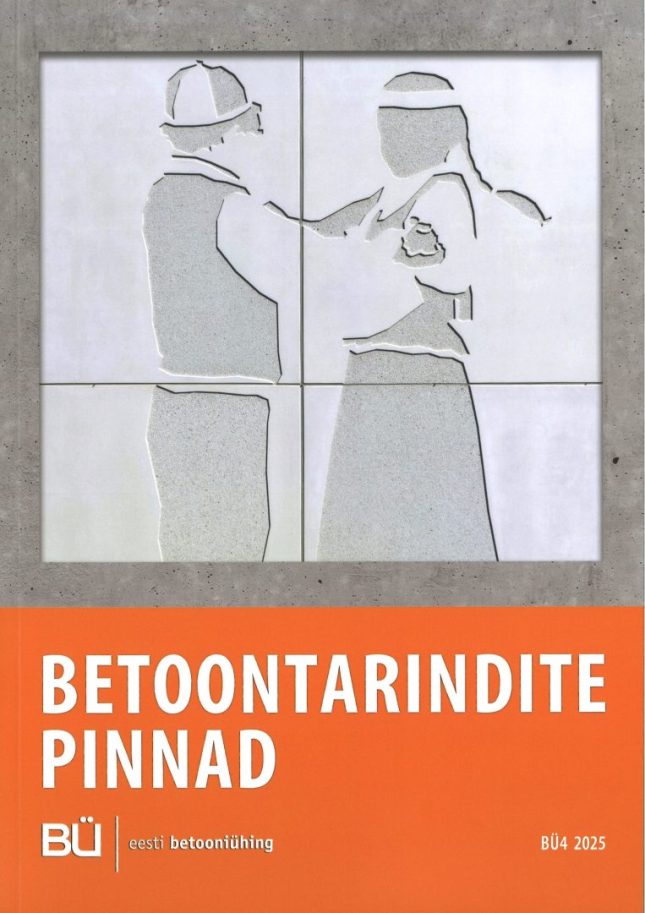 Tallinna Tehnikakõrgkool - Betoontarindite pinnad - raamatu kaanefoto