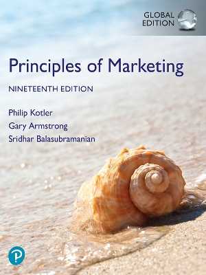 Tallinna Tehnikakõrgkool - Philip Kotler, Gary Armstrong, Sridhar Balasubramanian Principles of marketing - raamatu kaanefoto