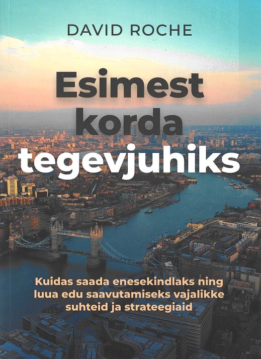Tallinna Tehnikakõrgkool - David Roche esimest korda tegevjuhiks - raamatu kaanefoto