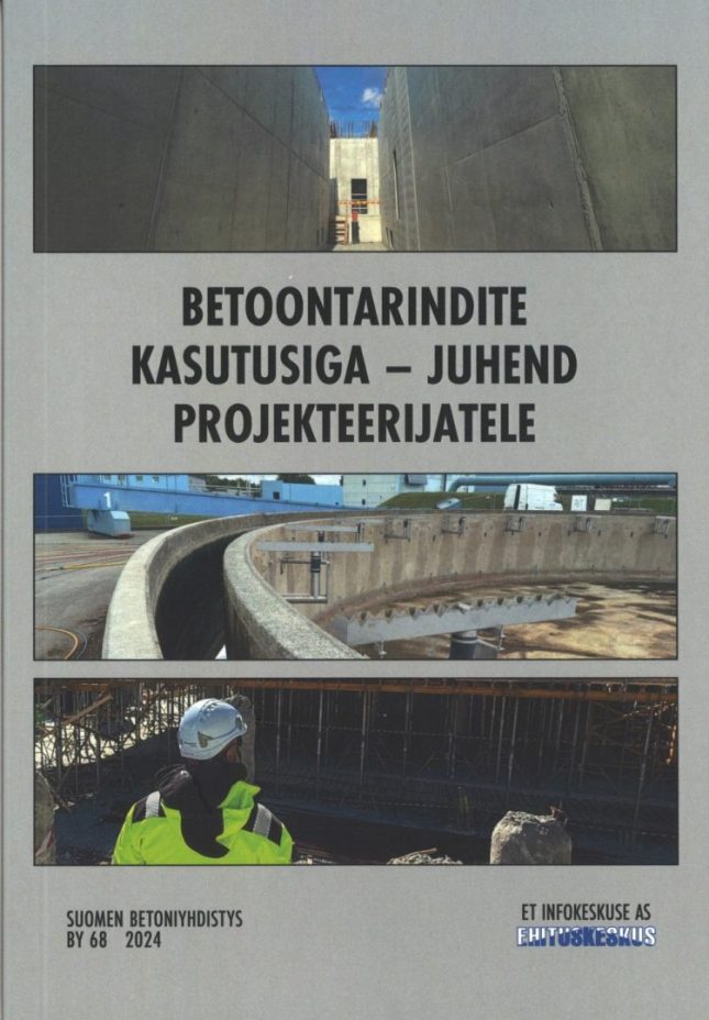 Tallinna Tehnikakõrgkool - Betoontarindite kasutusiga - raamatu kaanefoto